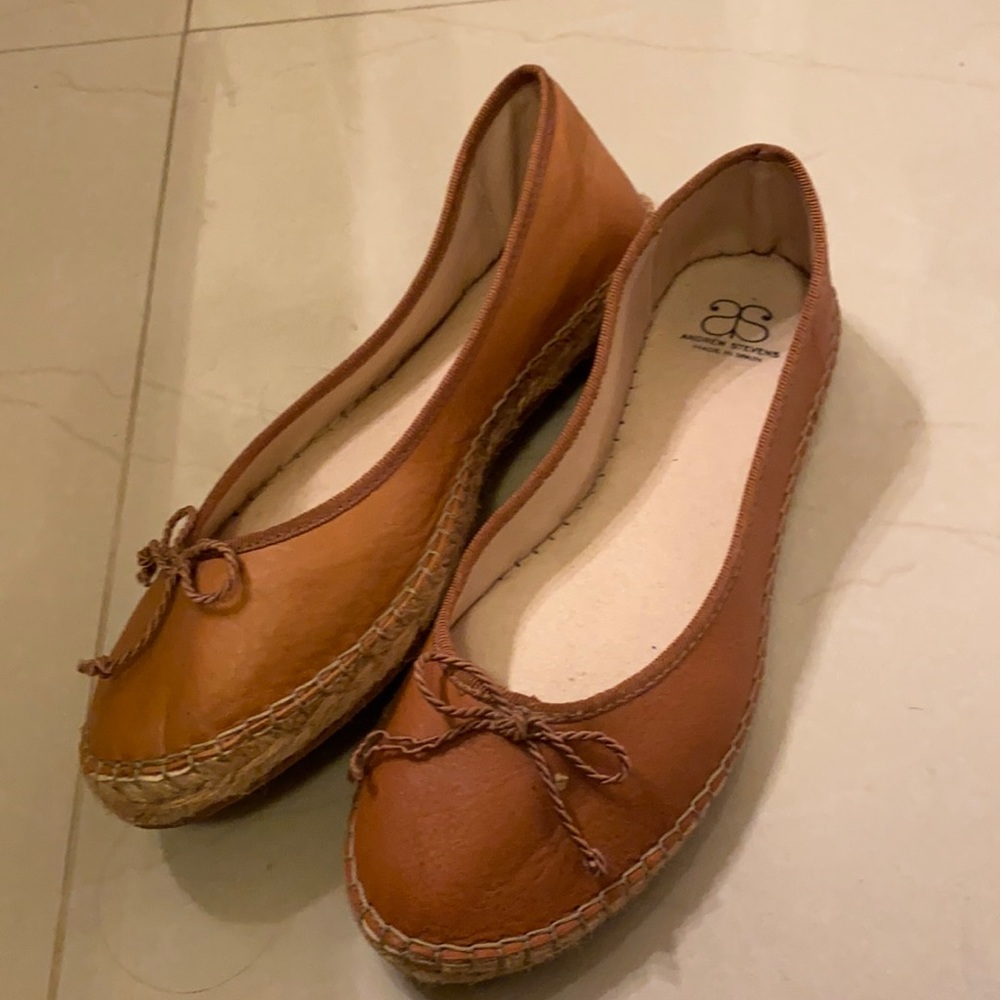 Andrew Steven’s flat espadrilles- size 37